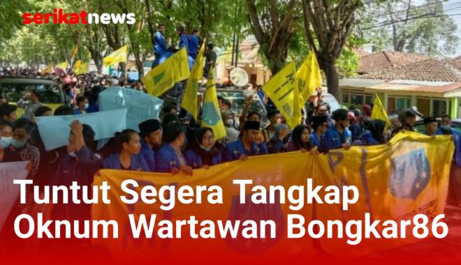 Kepung Mapolres Sumenep, PMII Tuntut Segera Tangkap Oknum Wartawan Bongkar86
